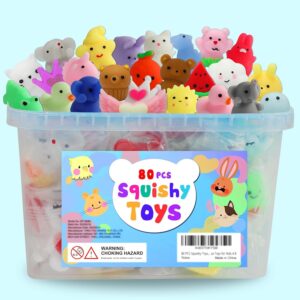 80Pcs Party Favors Squishy Toy Bulk