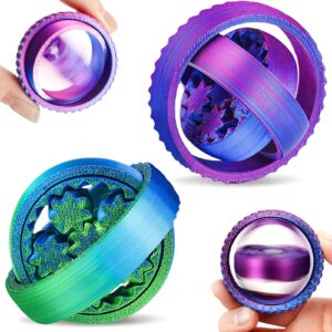 2-Pack 3D Printed Spinners Fidget Toys